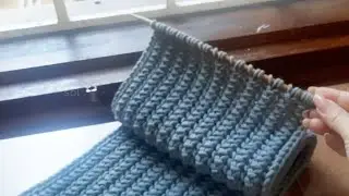 [ Knitting ] Scarf No.13| Hướng dẫn đan khăn len - mẫu khăn Mắt lưới (Missing You)| 一往情深围巾织法