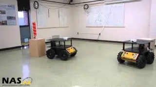 Improved navigation system for autonomous mobile microgrid