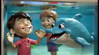 Dolly the Dolphin 🐬 | Smart & Funny Kids Poem