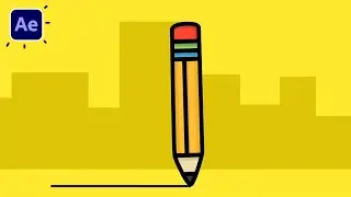 Уроки по созданию анимированного карандаша в After Effects