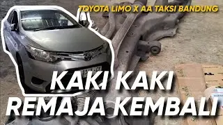 PC#61 Eps.2 // VIOS LIMO Gen 3 ex TAKSI AA BANDUNG, PASANG SENSOR MUNDUR, KAMERA PARKIR, KAKI KAKI