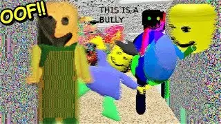 BALDI'S BASICS INTRODUCES OOF!! But glitchy-looking.. | Baldi's Basics MOD: Oof's Basics