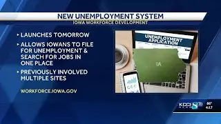 Iowa Workforce Development launches new online system