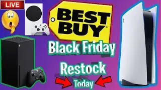 PS5 Restock At Best Buy LIVE NOW - (Attempting To Get A ps5 On Stream!) #ps5 #xbox