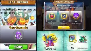 #439. Dragon city | Open 3rd Spiked Chest |  Reached Lap 11 in heroic race.