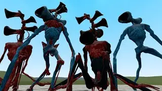 COMBINING NEW BLOOD AND ICE SIREN HEAD!! Garry's Mod [Siren Head Trevor Henderson] Gameplay