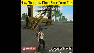 How to Know Next Safe Zone from First | How to Know Final Zone from First #shorts Free Fire