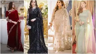 New saree Design 2024||Chiffon,Party wear Saree||Pakistan, Indiana Saree Design 2024