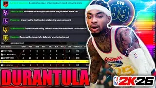 NBA2K26 BEST SMALLFORWARD EVER ALL-AROUND BUCKET AT THE PARK! KEVIN DURANT