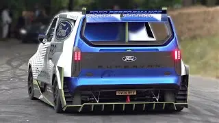 World&rsquo;s Most Powerful Van! 2000HP EV Ford Transit SuperVan FULL SEND | AWD Burnouts, Accelerations!