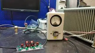 HF/6m 600W linear amplifier MRF300 test with LPF
