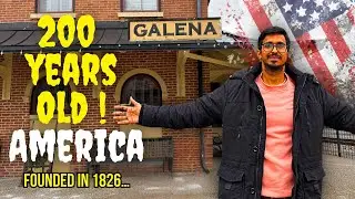 America Mein 200 Saal Purana Town 😳 | Galena Illinois Vlog 🇺🇸
