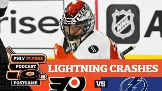 Sam Ersson, Flyers STRUCK by Nikita Kucherov, Lightning