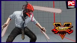 Street Fighter V PC mods - Chainsaw Man (Chainsaw Man Anime) by Chem-pro94
