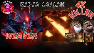 A.KILLER WEAVER WITH KILL, PUSH-DOTA 2 GAME PLAY WATCH TO LEARN Build #gameplay #weaver #dota214118