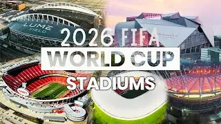 Top 10 Stadiums Hosting the 2026 FIFA World Cup | USA, Mexico & Canada