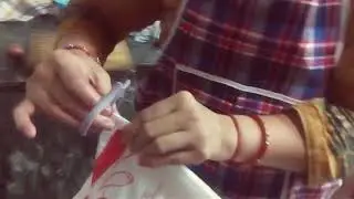 Eco Friendly way to cut plastic milk packet