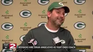 Brian Angelichio hired by Redskins