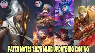 PATCH NOTES 1.8.76 MLBB UPDATE BIG COMING ADVANCE SERVER| GAMEPLAY EXORCIST SKIN| SPECIAL RUBY