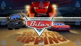 SVENSKA BILAR TRAKTOR BARN FRANK TIPPING TRAKTORER Blixten McQueen Mina Film Spel