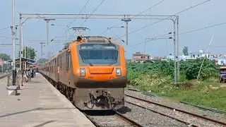 22362 Rajendra Nagar Terminal Amrit Bharat Express Skipping Dumraon With Push Pull P5.