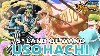 My First Look - 5* Usohachi(Fun Defender!) SS League Gameplay | One Piece Bounty Rush