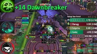 The Dawnbreaker 14+ | 6.16M DPS Unholy DK Rider M+ | WoW 11.2