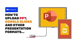 PPT, слайды Google и другие презентации на Pisignage