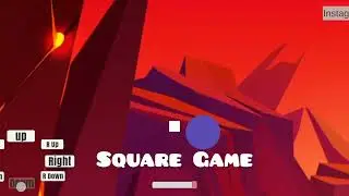 I Made a Simple Unity Game: White Square vs Blue Balls!