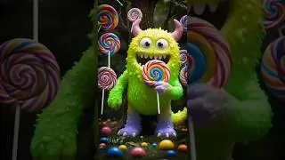 CUTE MONSTER🥰#cartoon #animation #cutemonster