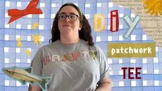 How to Make a Patchwork Appliqu&eacute; T-Shirt (Beginner Sewing Friendly!)