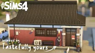 Korean Restaurant | Inspired by the K-drama Tastefully yours | The Sims 4 Speed build | ASMR