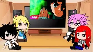Fairy tail  reagindo ao rap do Rock Lee ( 7MZ ) (GC)