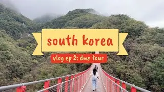 South Korea VLOG: DMZ tour[ep2] - exploring Hongdae at night, Myeongdong, KBBQ & souffl&eacute; pancakes