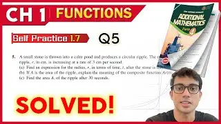 Self Practice 1.7 Q5  | Form 4 Add Maths Chapter 1