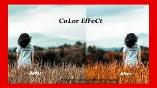 Autumn color effect | Photoshop tutorial | Soft light look