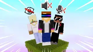 One Block SkyBlock but we're BLIND, DEAF, and MUTE