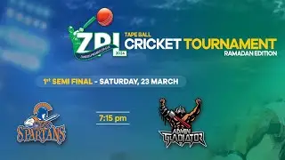 🔴 ZPL Tape Ball Cricket Tournament Ramadan Night Edition