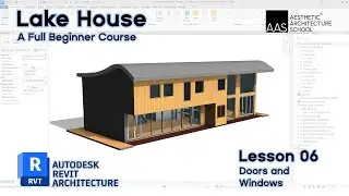 Revit Architecture Beginners Tutorial | Lesson 06 Doors & Windows | BIM Project