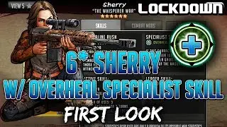 TWD RTS: 6* Sherry W/ Overheal Specialist Skill, First Look - The Walking Dead: Road to Survival