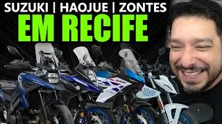Uma boa notícia para os pernambucanos e nordestinos - Suzuki, Haojue e Zontes em Recife!