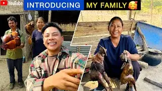 Introducing my Family || Family Vlog || Manipur Village Lifestyle Vlog 🥰