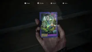 The Last of Us Part II Remastered tatuje trading card location