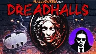 😱 HALLOWEEN in DREADHALLS VR | First-Time player