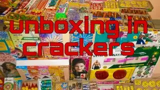 Unboxing in crackers 🍘|| दीवाली के बूम की करी अनबॉक्सिन|| 🔥🔥💀