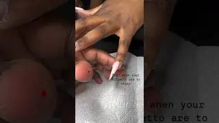 We love a good sharp stiletto set 😱 Do you think you could handle it ? by koutureebeauty #nailart