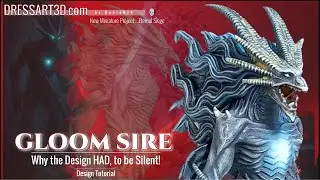 Gloom Sire Shadow sovereign Design Tutorial @ dressart3d.com.mp4