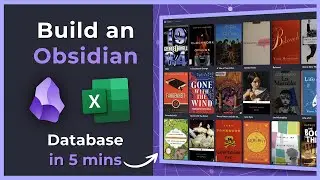 Создайте базу данных Obsidian за 5 минут (руководство по импорту CSV)