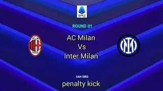 AC Milan vs Inter Milan | Intense Penalty Shootout 🔥 | Milan Derby Drama
