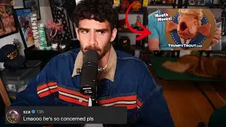 Quick News Update (Sza notices Hasan & Trump Trout weird news ad)